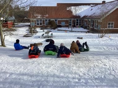 Krop og bevægelse i sneen